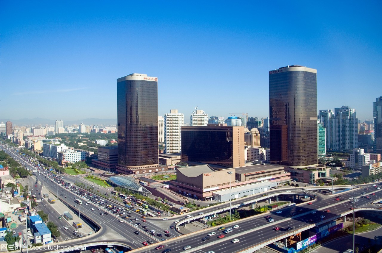 中國世界貿(mào)易中心在北京的中央商務(wù)區(qū)